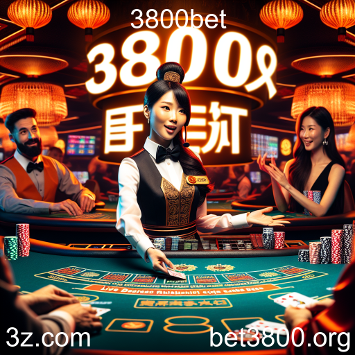 A Emoção dos Cassinos Ao Vivo no 3800bet